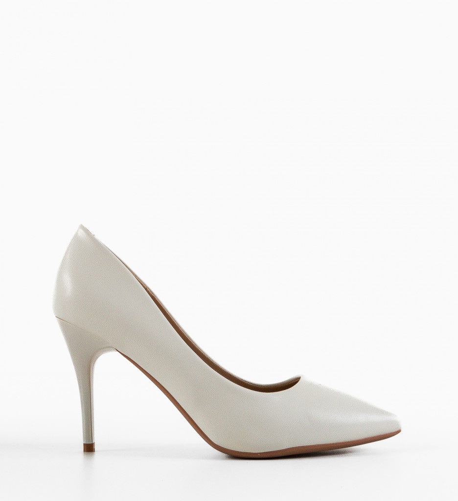 Pantofi Danube Albi - Eleganță și Stil - imagine 4