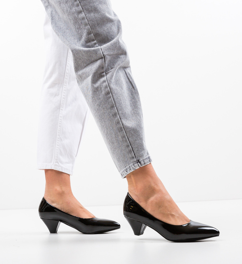 Pantofi Butt Negri | Eleganță și Confort - imagine 2