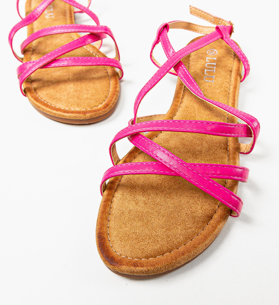 Sandale Dama Mamya Fuchsia - Stil și Confort - imagine 7