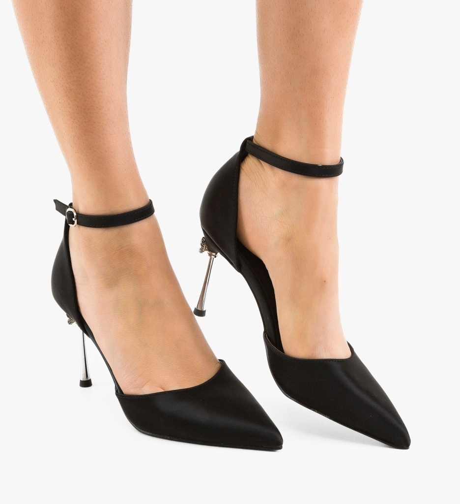 Pantofi Bryan Negri | Toc Eleganți și Confort - imagine 2