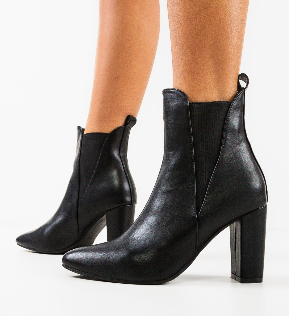 Botine Dama Dagor Negre | Stil Eleganta