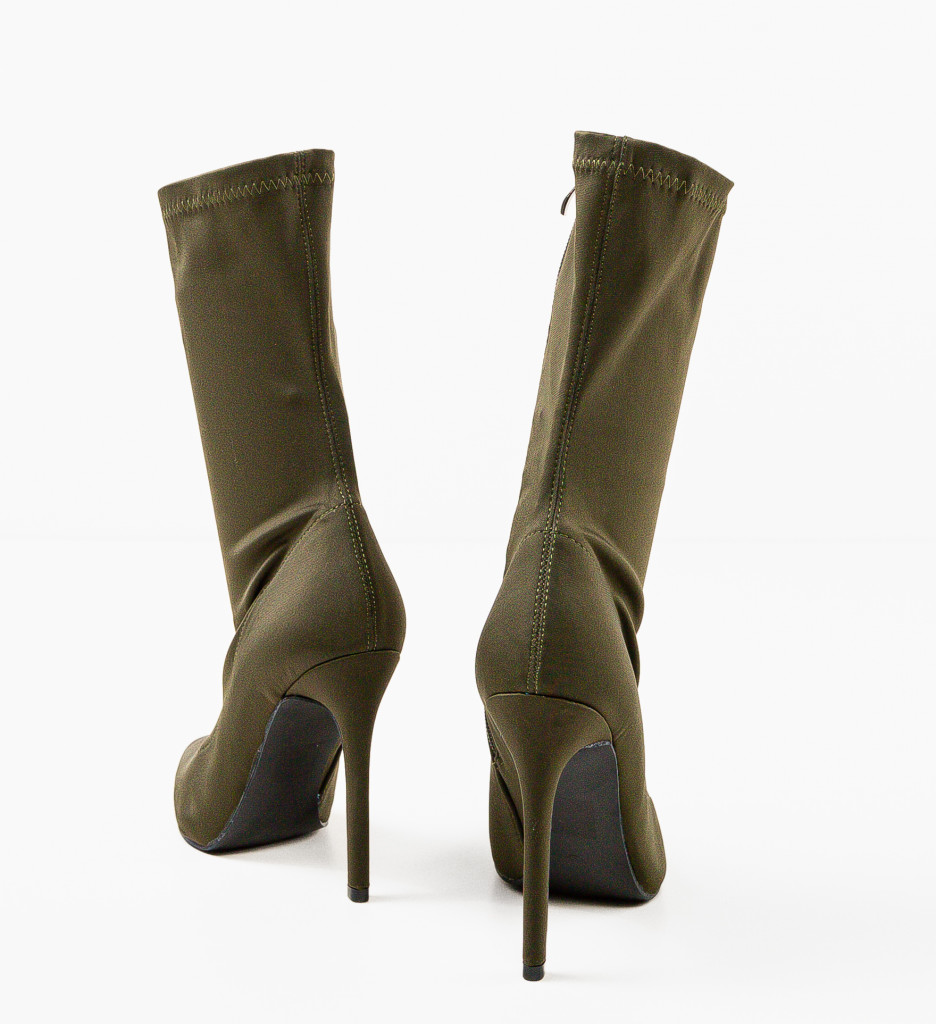 Botine Dama Broome Verzi Elegante - imagine 7