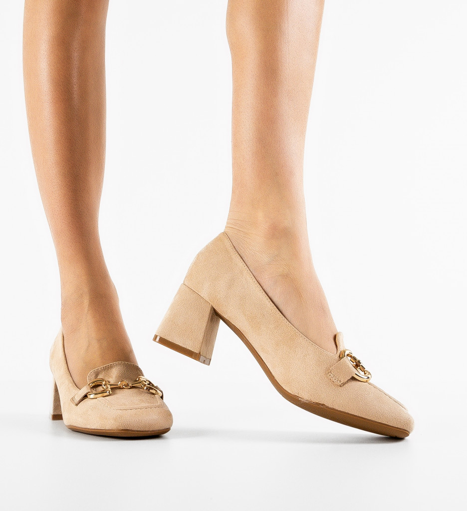 Pantofi Wylam Bej - Eleganță și Stil - imagine 2