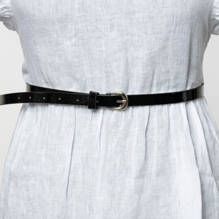 Curea Negru Eleganta Shopika | Piele Ecologica