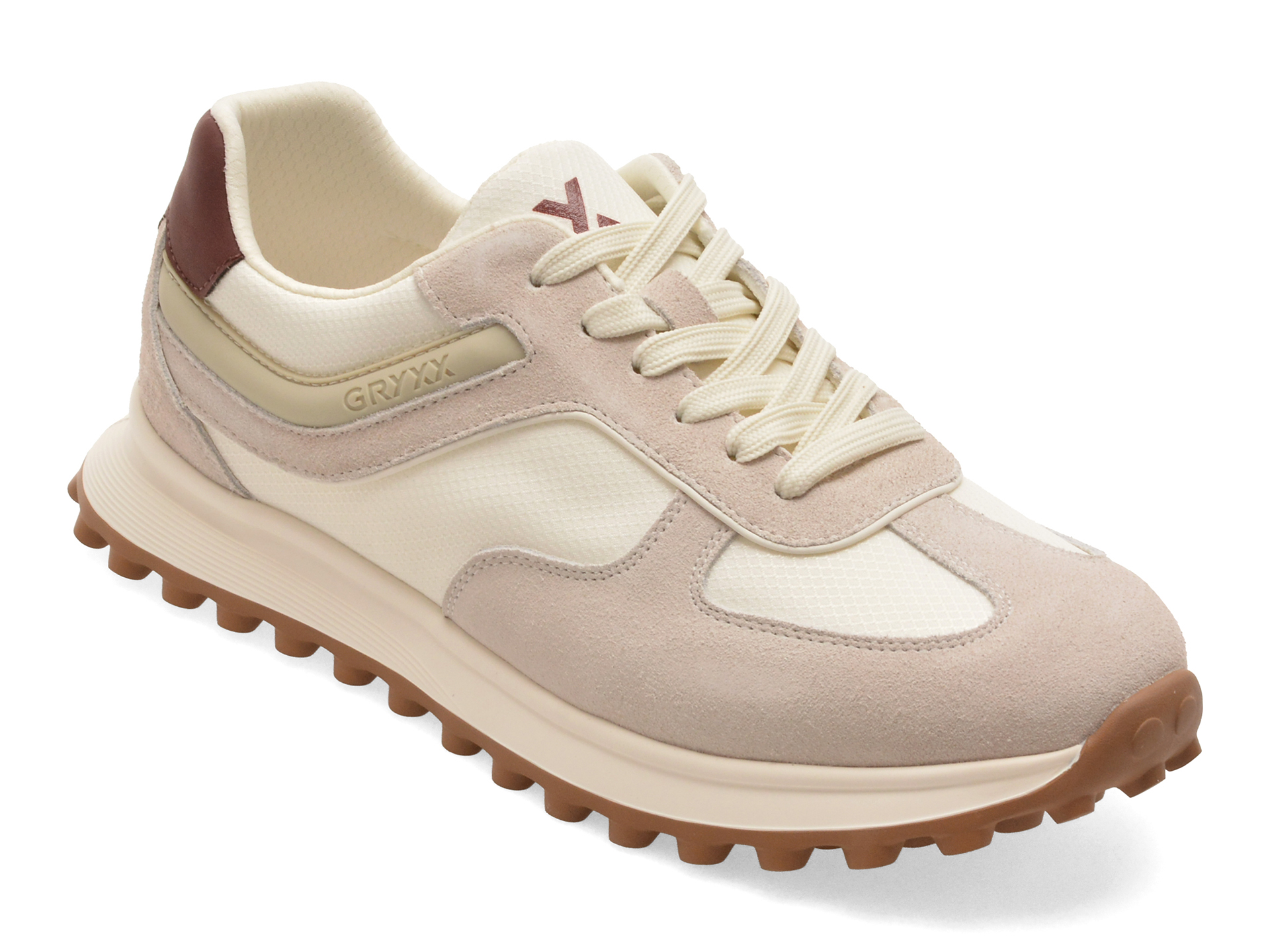 Pantofi Sport Barbati GRYXX Albi Piele Naturala
