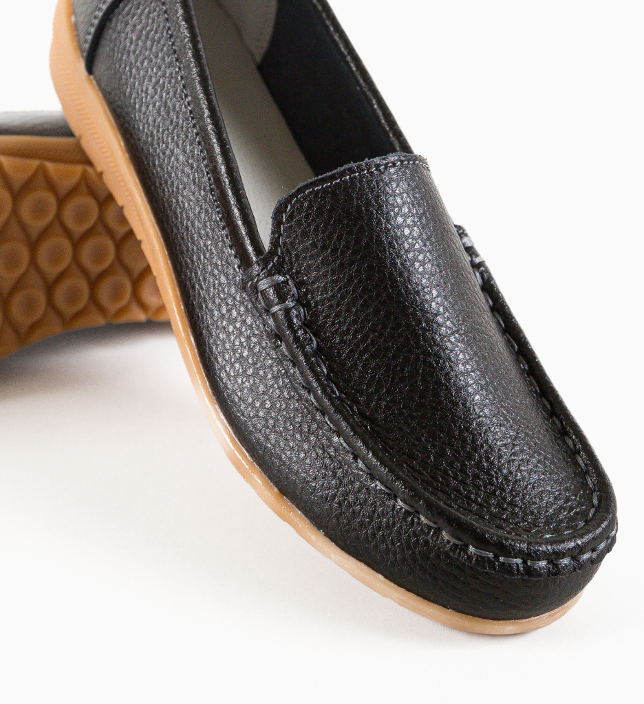 Pantofi Casual Georgie Negri | Eleganță Zilnică - imagine 7