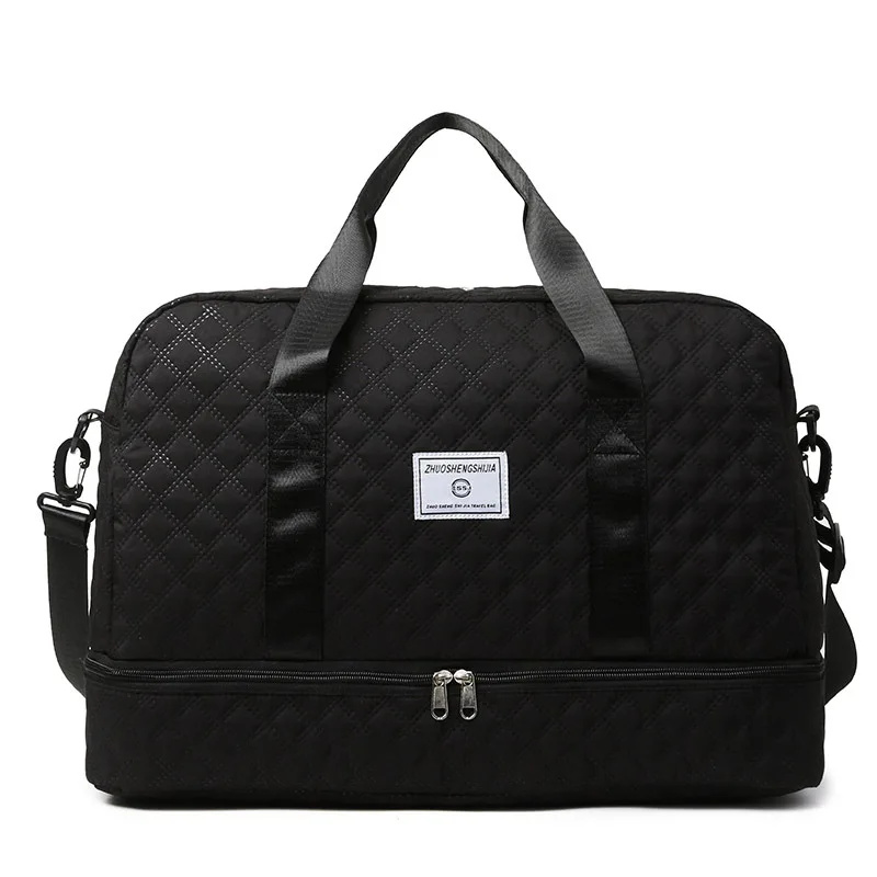 Geanta calatorie Delis Mairead GT2953, neagra, 50x26x33 cm