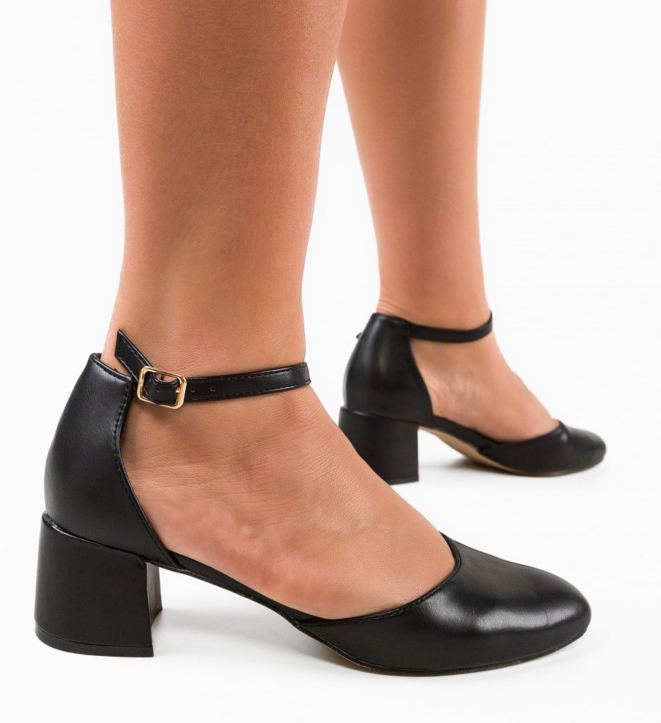 Pantofi Yabyanab Negri - Eleganță și Confort - imagine 10