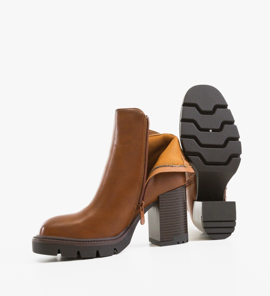 Botine Dama Lowri Camel - Eleganță și Confort - imagine 5