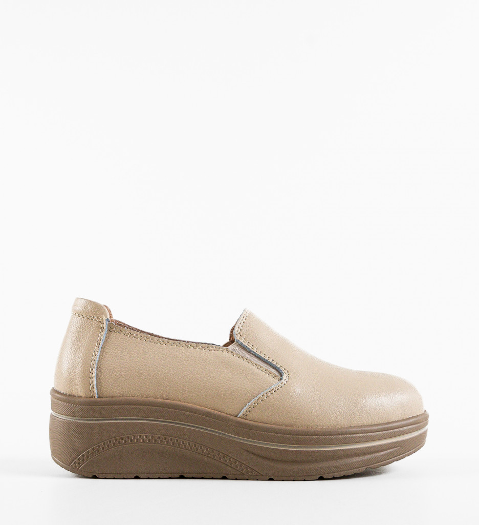 Pantofi Casual Alpino Bej 2 - Confort și Stil - imagine 4