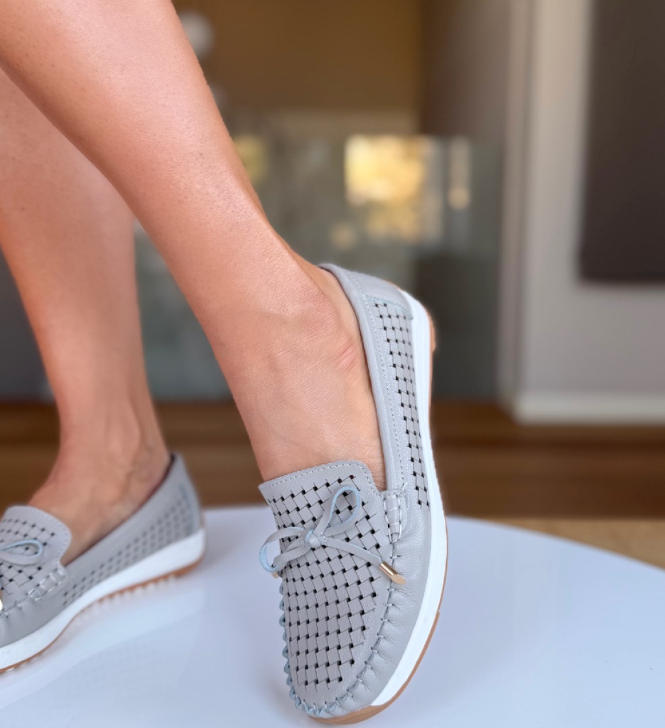 Espadrile Dama Eregion Gri | Confort Casual - imagine 4
