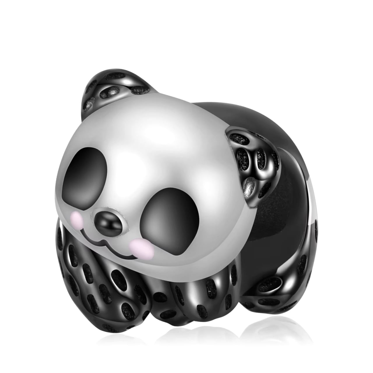 Charm Panda Argint 925 Delis | Talisman Norocos