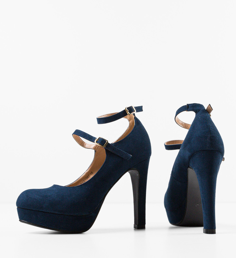 Pantofi Dama Keelan Bleumarin | Eleganță Asigurată - imagine 7