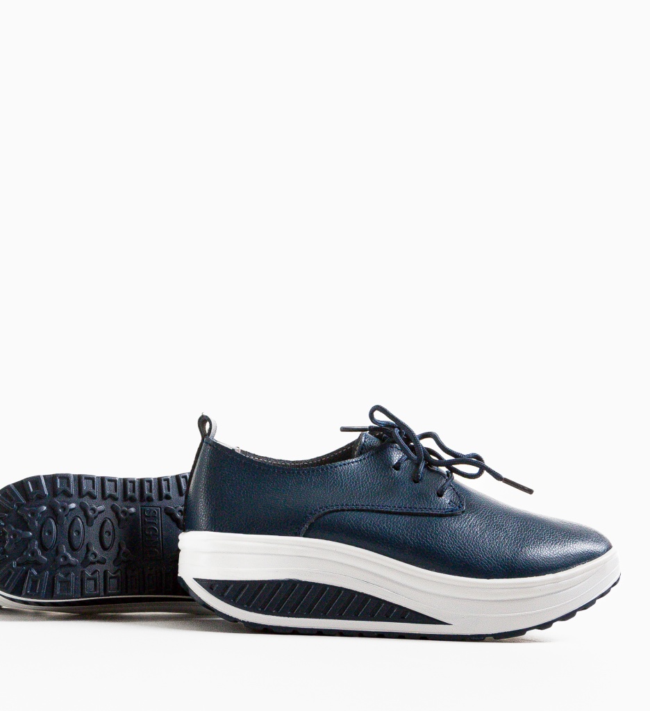 Pantofi Casual Kleak Bleumarin - Confort Stilat - imagine 6