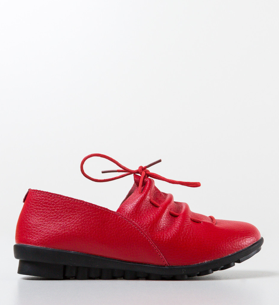 Pantofi Casual Dama Rosii - Confort si Stil - imagine 5