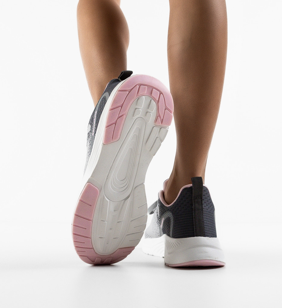 Pantofi Sport Mae Gri - Confort si Stil - imagine 2