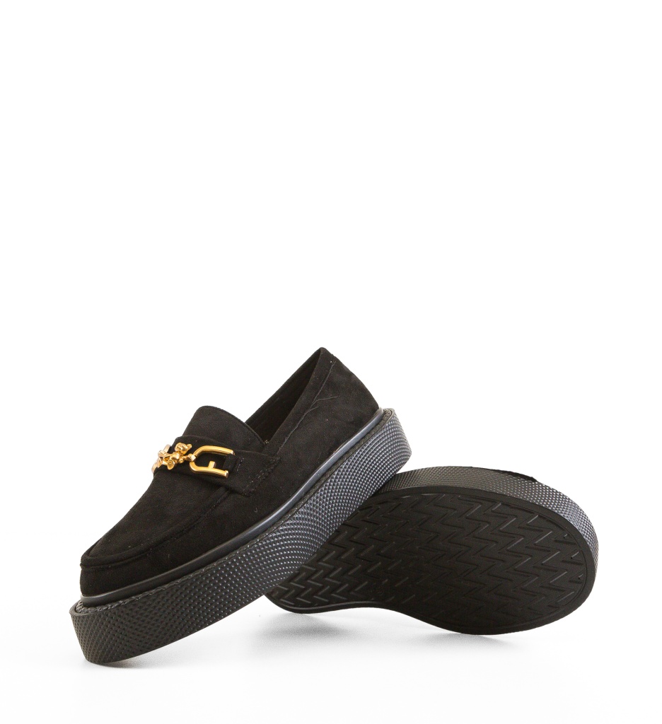 Pantofi Casual Emelia Negri - Confort și Stil - imagine 6