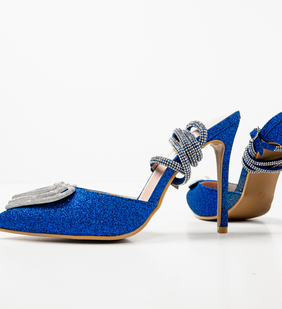 Pantofi Jeuness Albaștri - Eleganță și Stil - imagine 7
