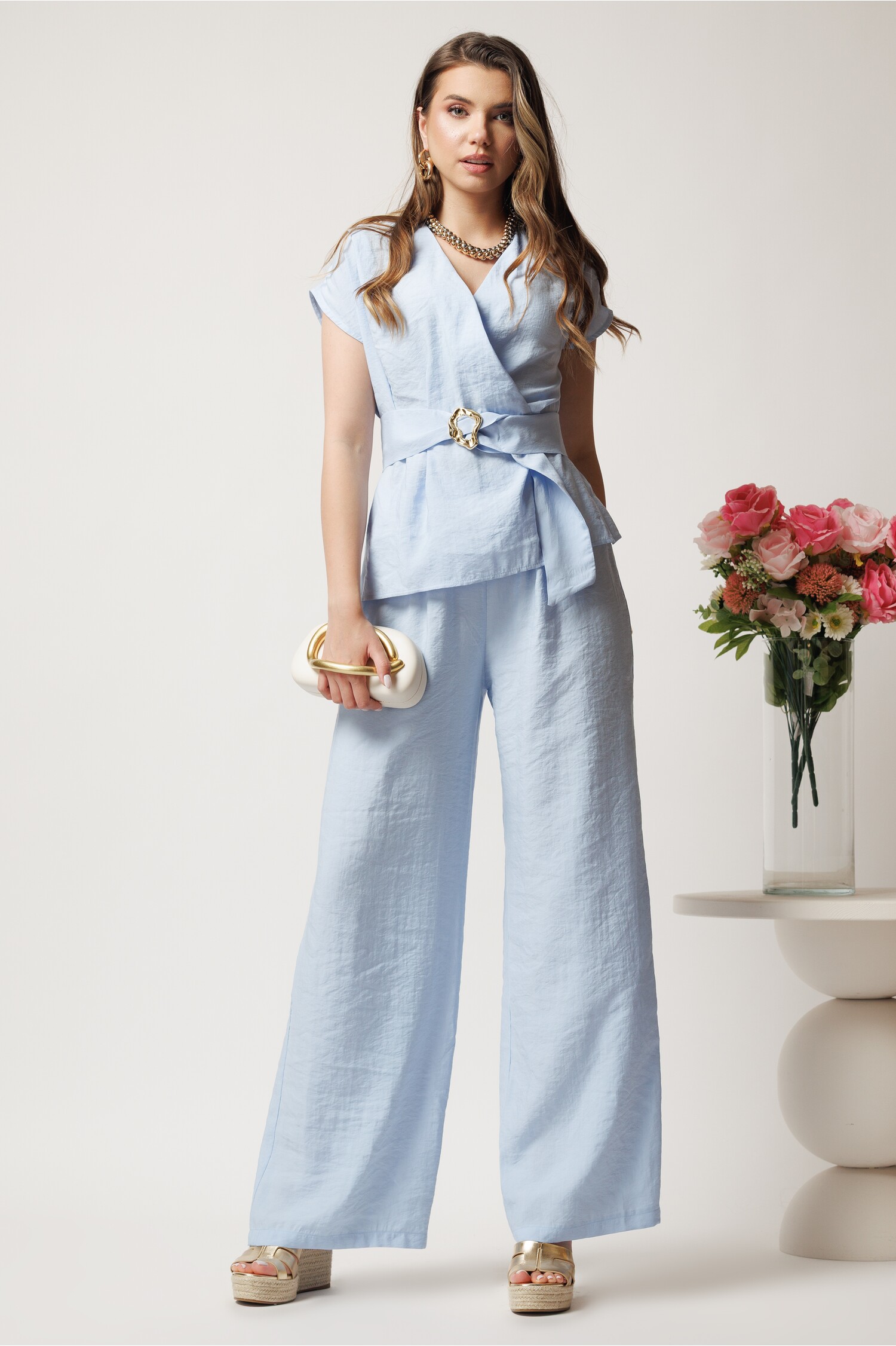 Compleu Dama Bleu 2 Piese | Stil & Confort