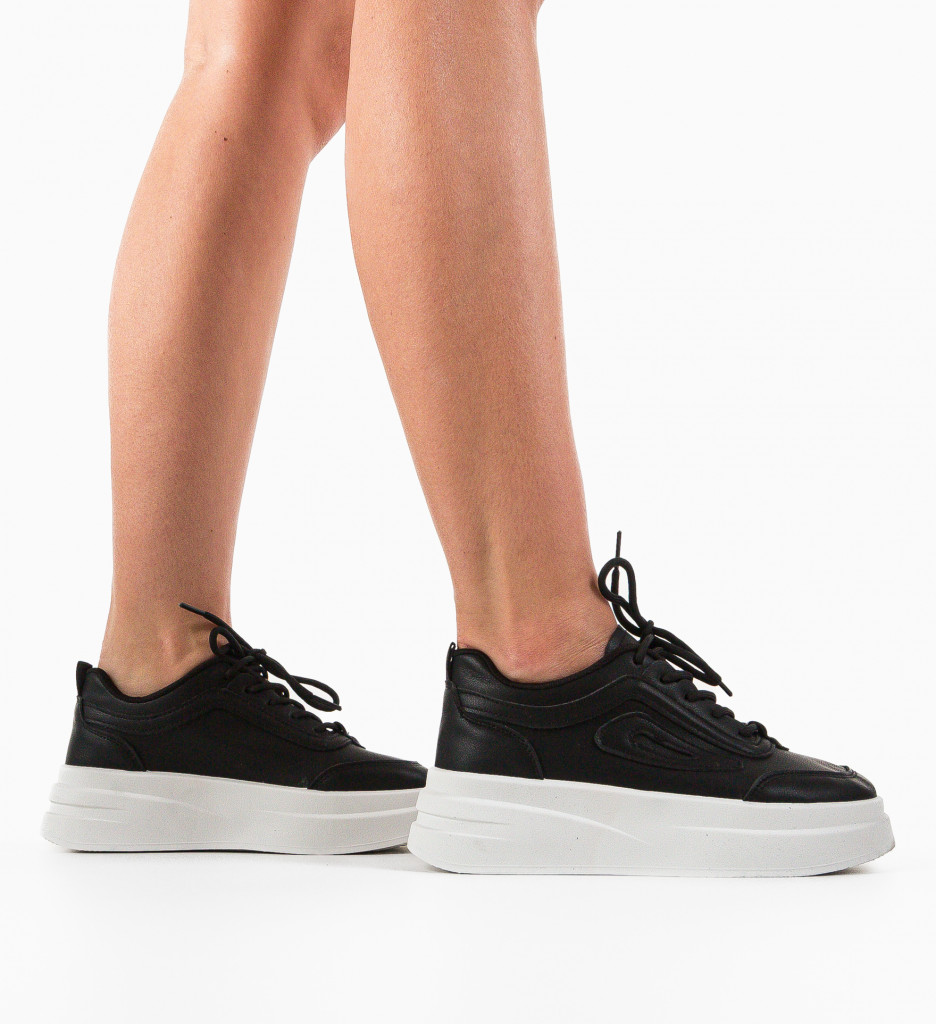 Sneakers Dama Negri Confort Urban - imagine 2