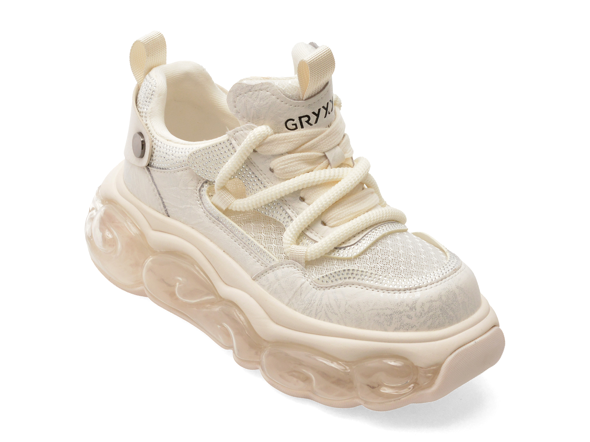 Pantofi Sport GRYXX 5372 Albi Confortabili