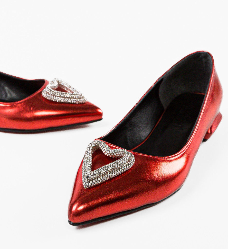 Balerini Dama Rosii Banan - Confort si Stil - imagine 7