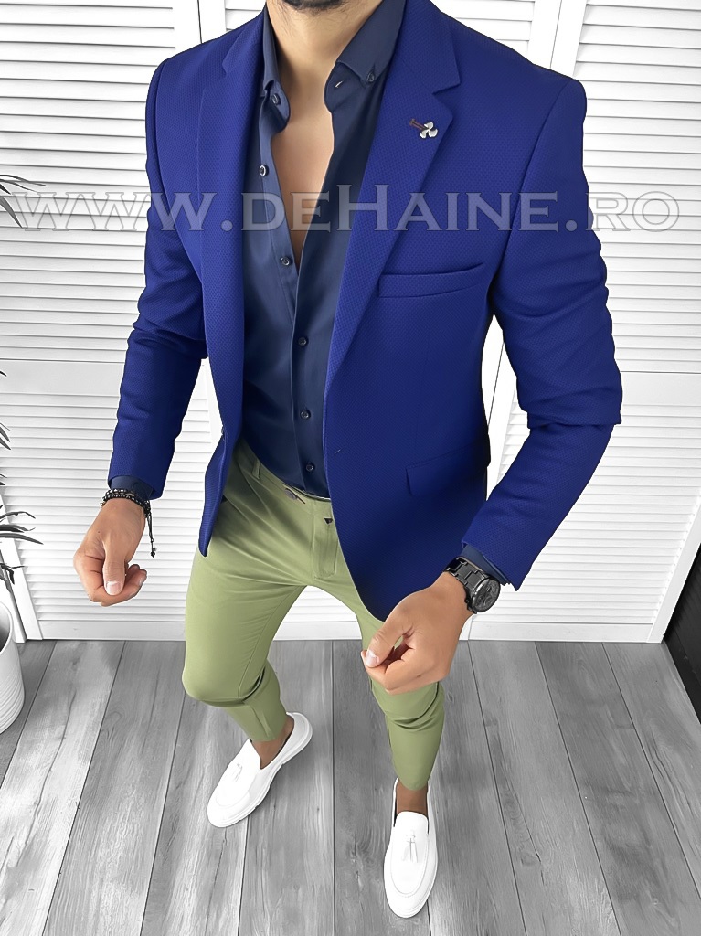 Tinuta Smart Casual Barbati 3 Piese Slim Fit