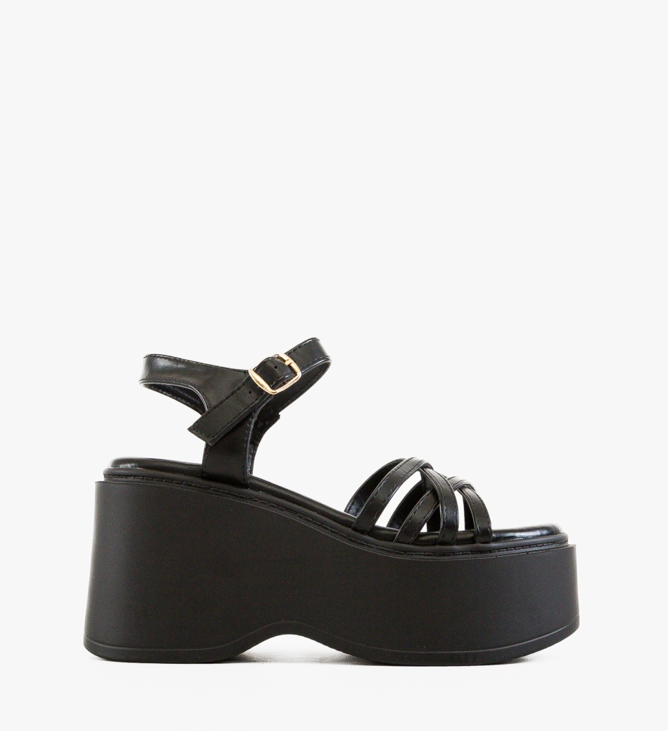 Sandale dama Porter Negre | Eleganță și Stil - imagine 4