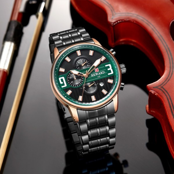 Ceas Barbatesc Reward CS1243 - Stil si Rezistenta - imagine 2