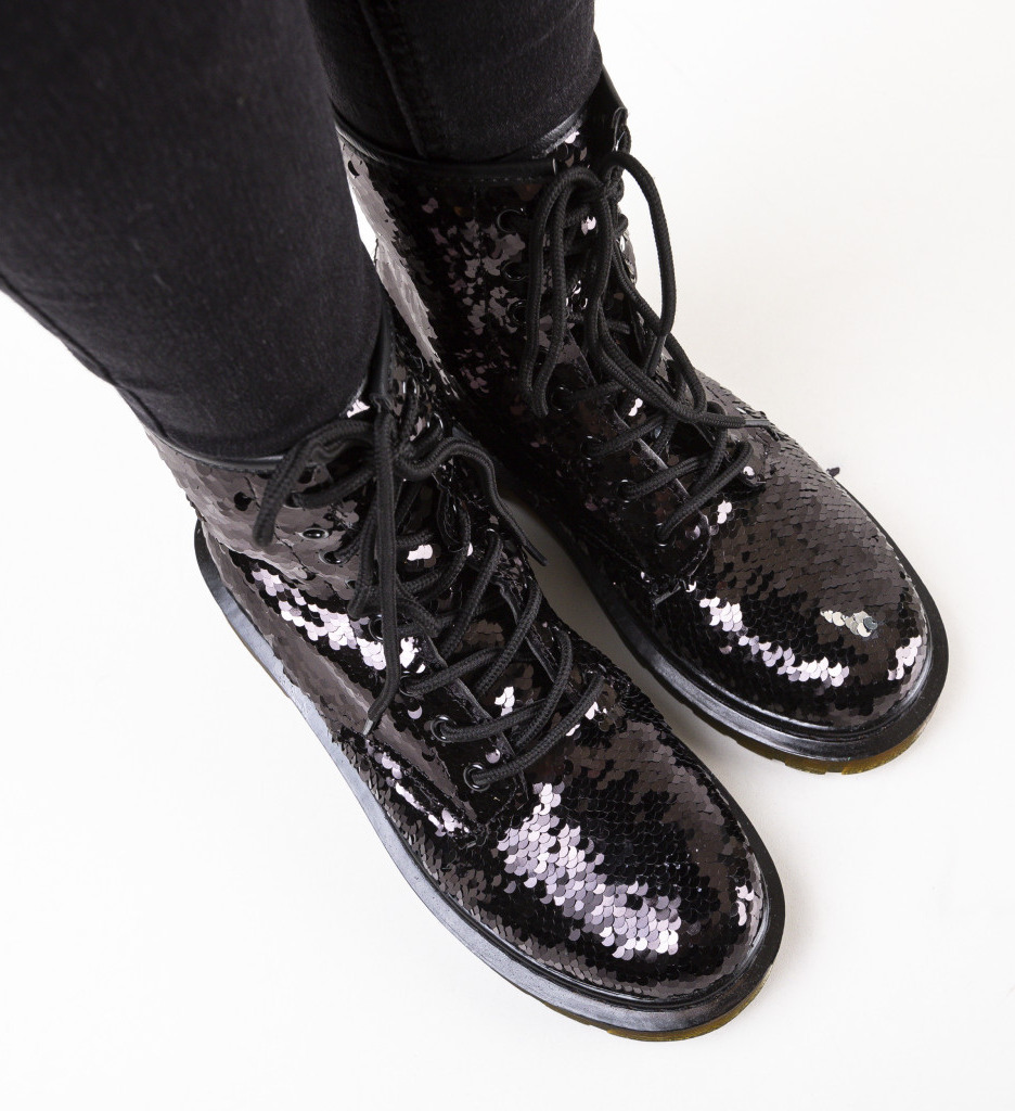 Ghete Javan Negre Dama | Elegante si Confortabile - imagine 4