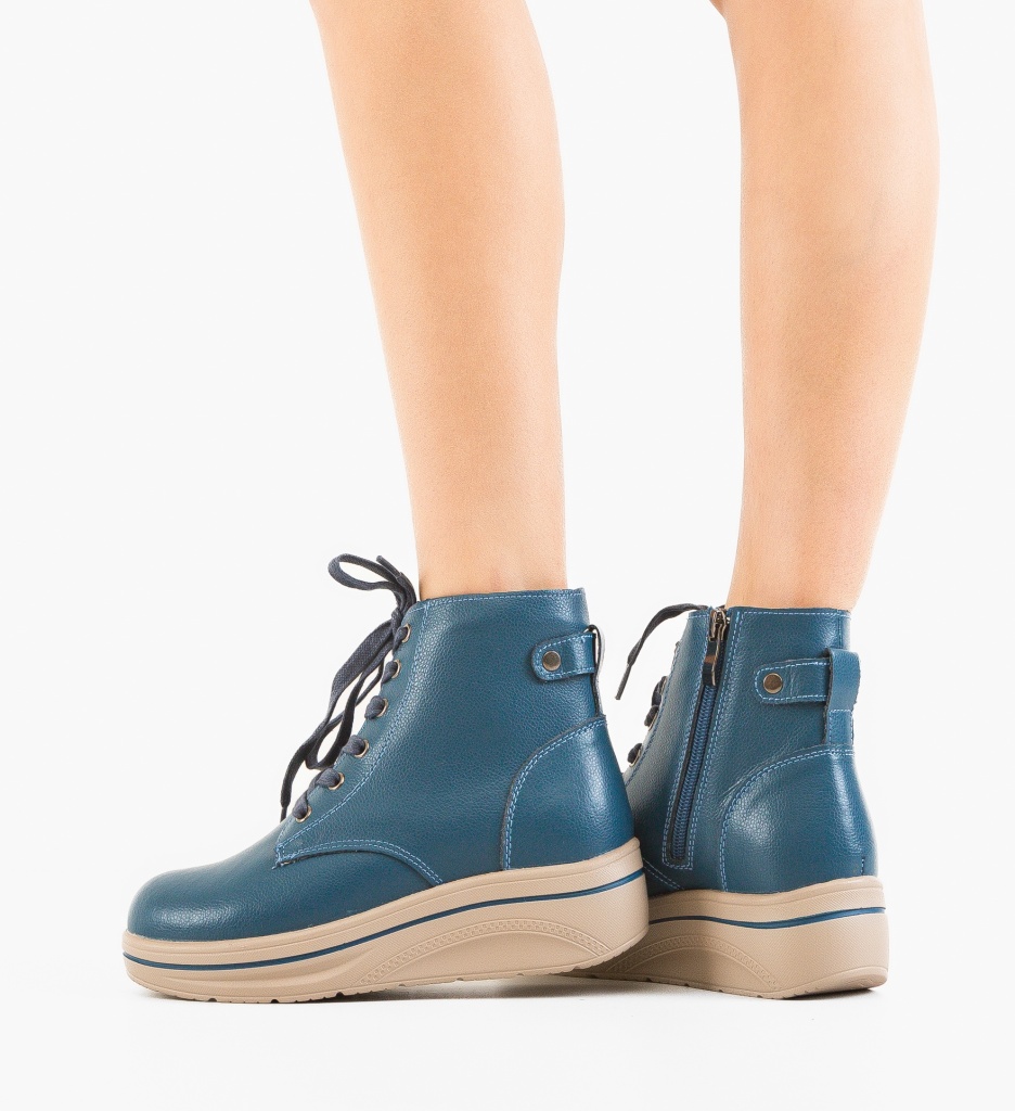 Pantofi Casual Lakiob Albastri - Confort și Stil - imagine 2