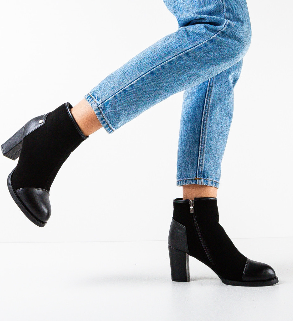 Botine Veja Negre - Eleganță și Stil Urban - imagine 2