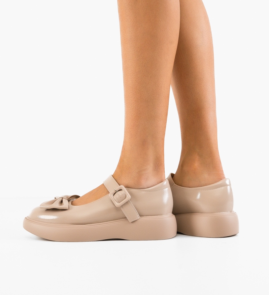 Pantofi Casual Dama Melkior Roz - Confort - imagine 3