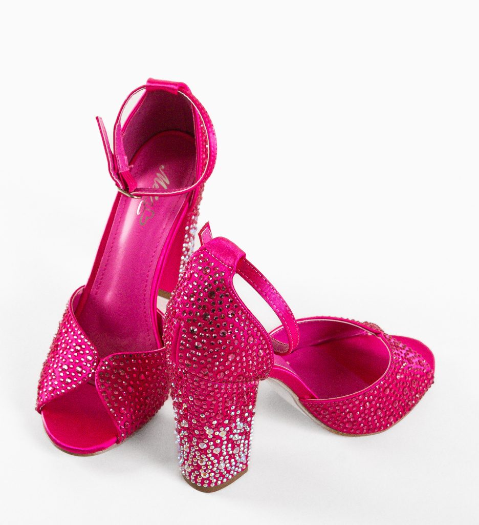 Sandale Rubyna Fuchsia | Eleganță la Fiecare Pas
