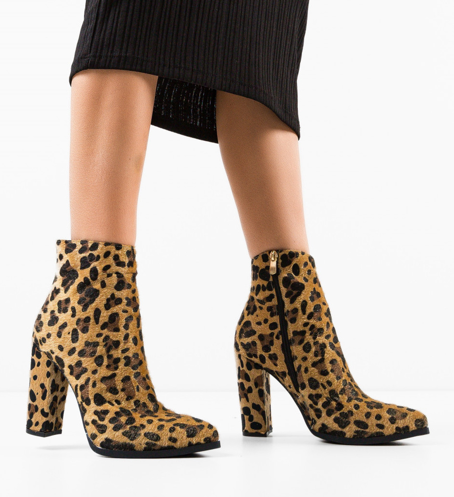 Botine Dama Famusa Print - Stil și Confort - imagine 2