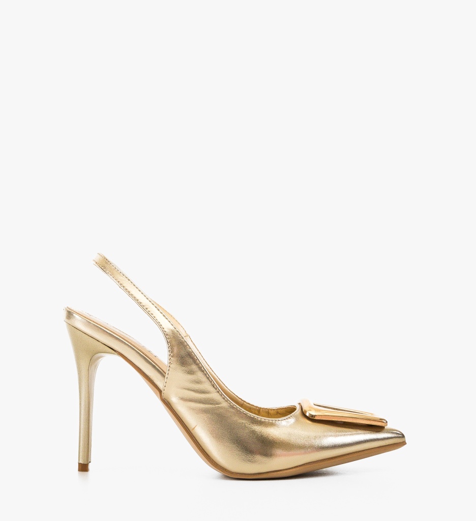 Pantofi Malas Aurii | Eleganță la Orice Pas - imagine 2