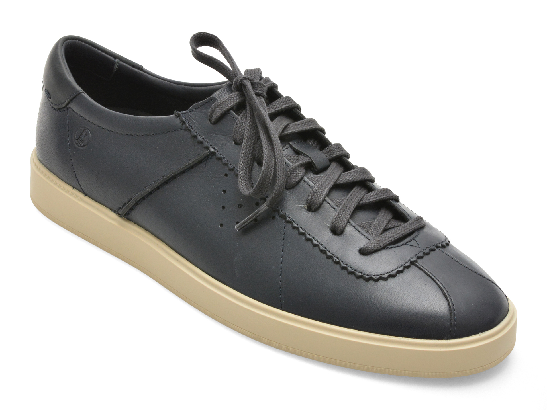 Pantofi sport Clarks Lockford Bleumarin Piele