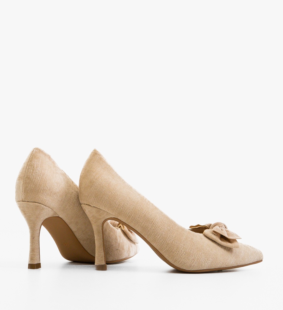 Pantofi Vynel Bej | Eleganță și Stil - imagine 5