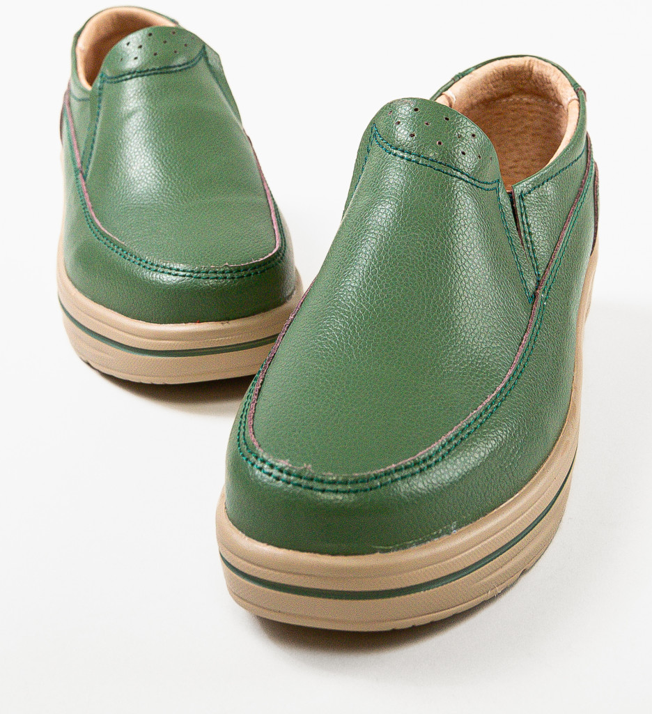Pantofi Casual Rankin Verzi - Confort & Stil - imagine 7