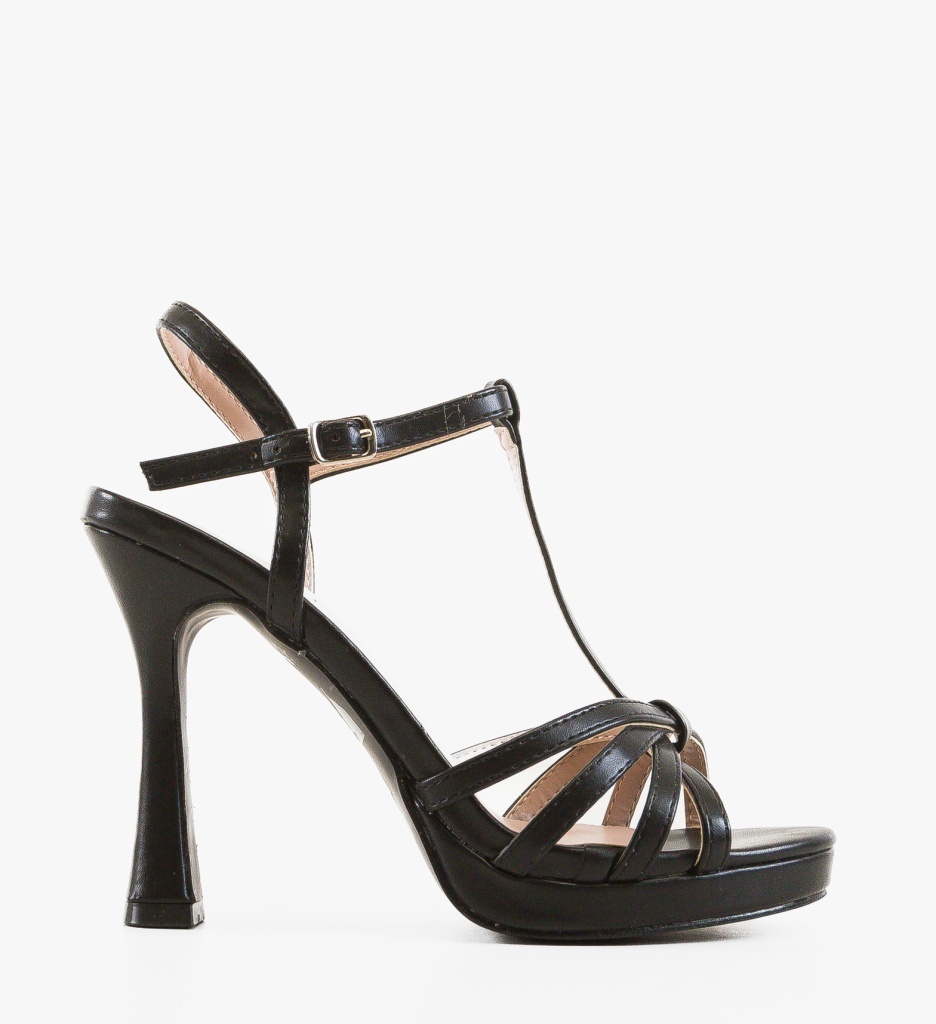 Sandale Dama Avcaz Negre - Eleganță și Stil - imagine 6