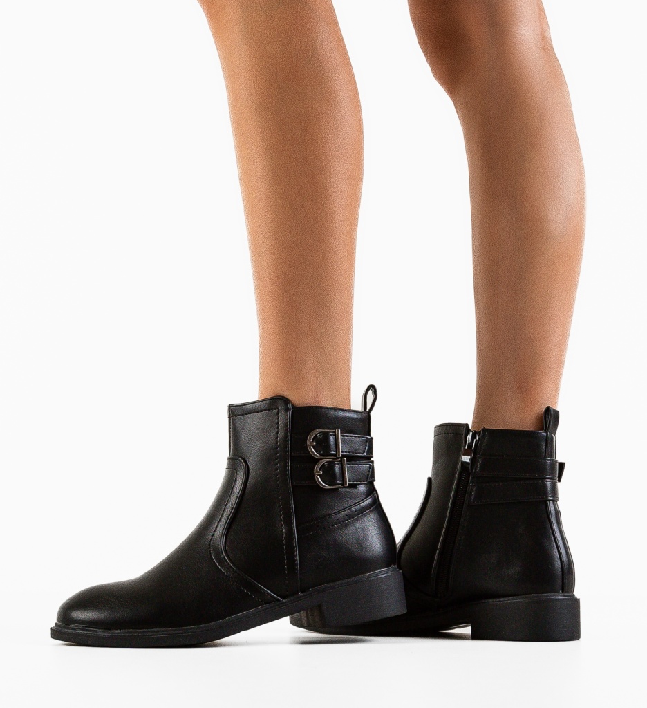 Ghete Dama Karim Negre | Stil Versatil - imagine 2