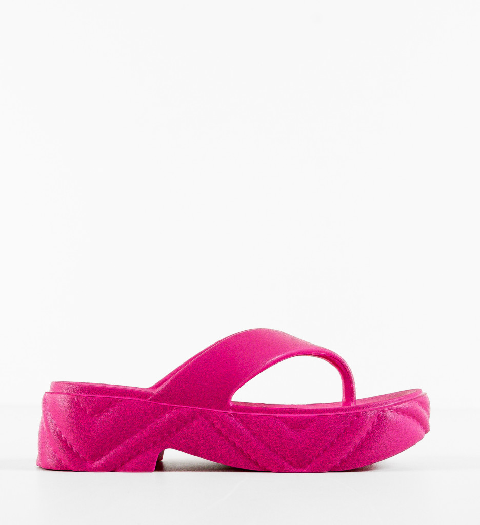 Papuci Dama Talha Fuchsia - Eleganță și Confort