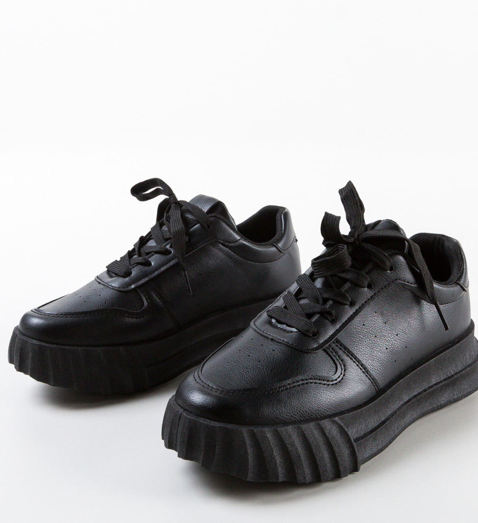 Sneakers Preston Negri | Stil și Confort Urban - imagine 8