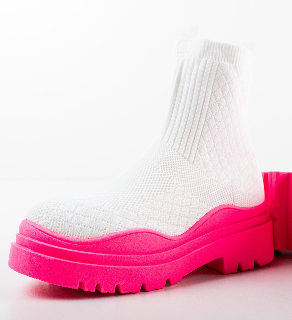 Sneakers Dama Julia Fuchsia - Confort și Stil - imagine 8