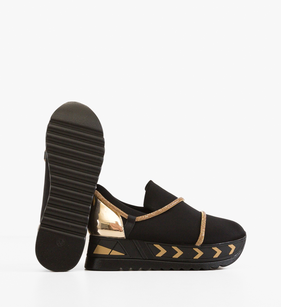 Sneakers Dama Kern Negri - Confort si Stil Urban - imagine 5