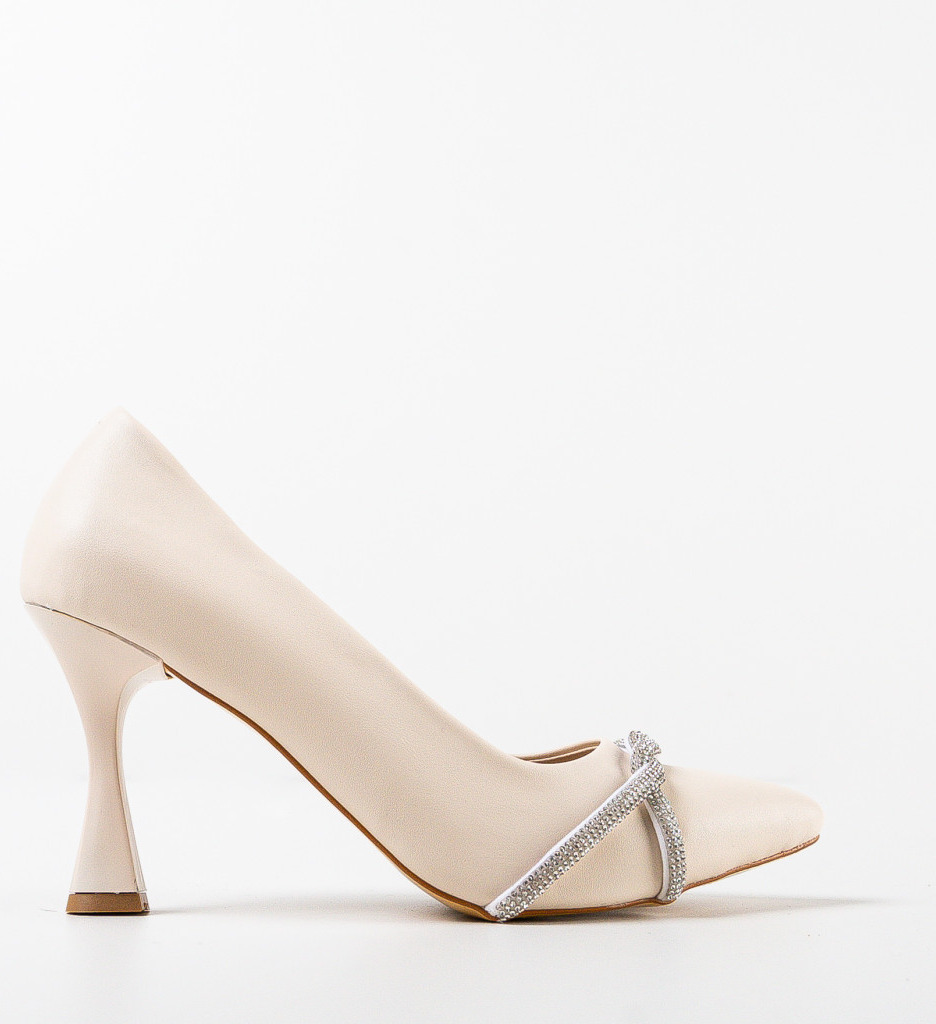 Pantofi Toc Yajo Bej - Eleganță și Confort - imagine 4