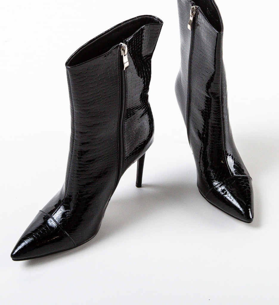 Botine Dama Yassin Negre | Elegant si Confortabil - imagine 6