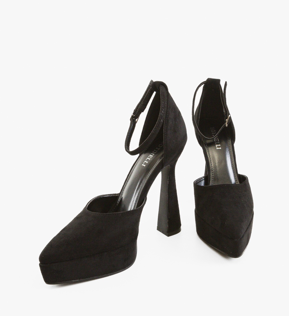 Gasder Pantofi Dama Negri cu Toc Stilat - imagine 4