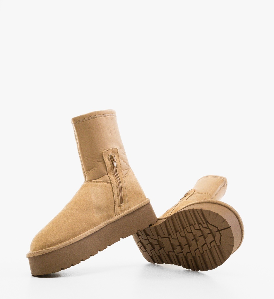 Cizme Ug Daboka Bej | Depurtat Confort - imagine 3