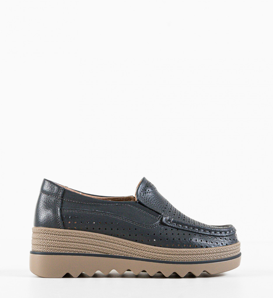 Pantofi Casual Gri - Confort și Stil - imagine 2